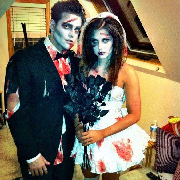 Glamorous Zombie Halloween Costume